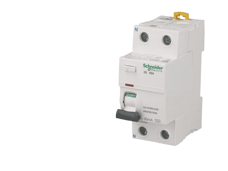 Interrupteur différentiel modulaire bipolaire Schneider Acti9 iID 40A / 30mA type A